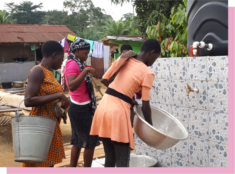 カカオ農家の生活向上につながる支援を 活動イメージ