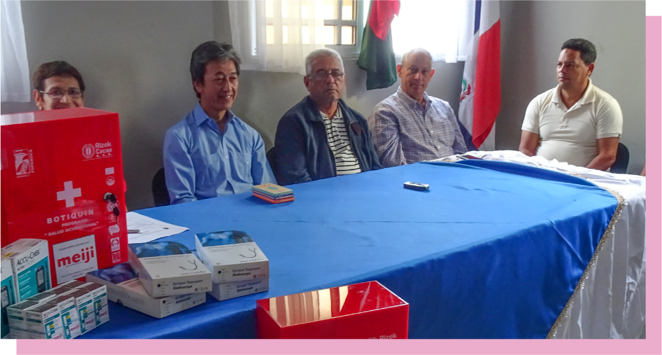 健康的な暮らしのための医療支援を 活動イメージ