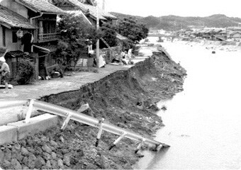 【写真】昭和58年7月23日「山陰集中豪雨」