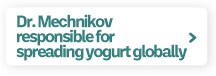Dr. Mechnikov responsible for spreading yogurt globally