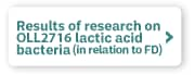 Results of research on OLL2716 lactic acid bacteria (in relation to FD)