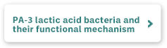 PA-3 lactic acid bacteria and their functional mechanism