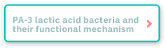 PA-3 lactic acid bacteria and their functional mechanism