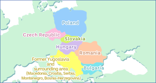 Eastern Europe／MAP