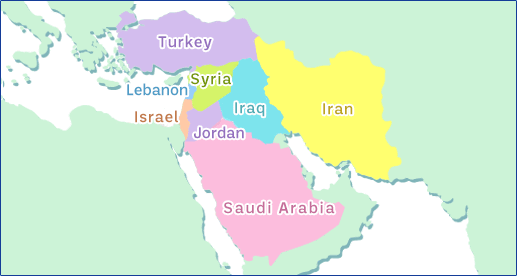 Middle East／MAP