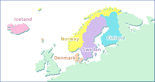 Northern Europe／MAP