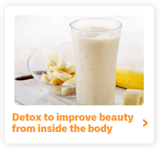 Detox to improve beauty from inside the body