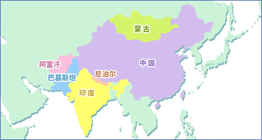 亚洲／MAP