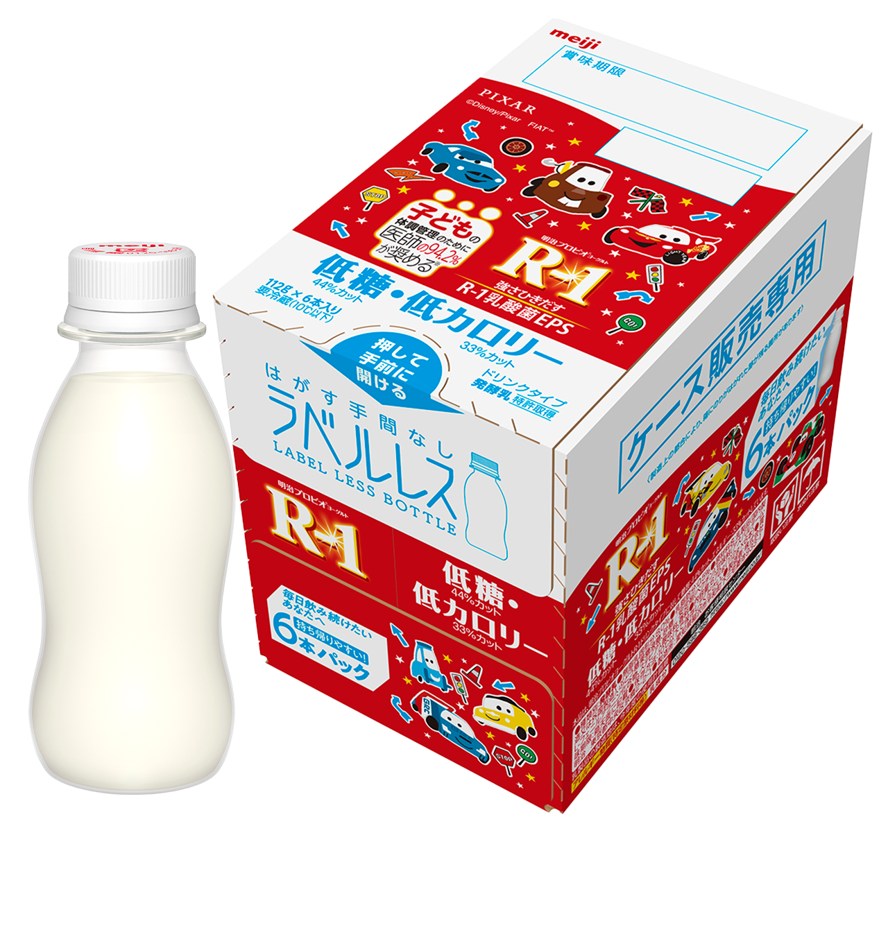明治プロビオヨーグルトR-1 ドリンクタイプ低糖・低カロリー 112g×6